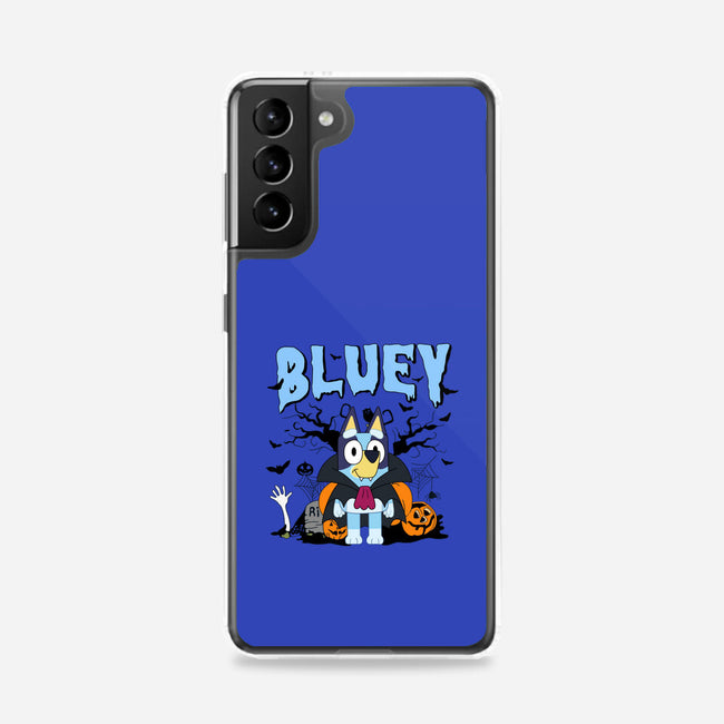 Spookytime Bluey-Samsung-Snap-Phone Case-MaxoArt