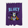 Spookytime Bluey-None-Polyester-Shower Curtain-MaxoArt
