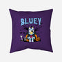 Spookytime Bluey-None-Non-Removable Cover w Insert-Throw Pillow-MaxoArt