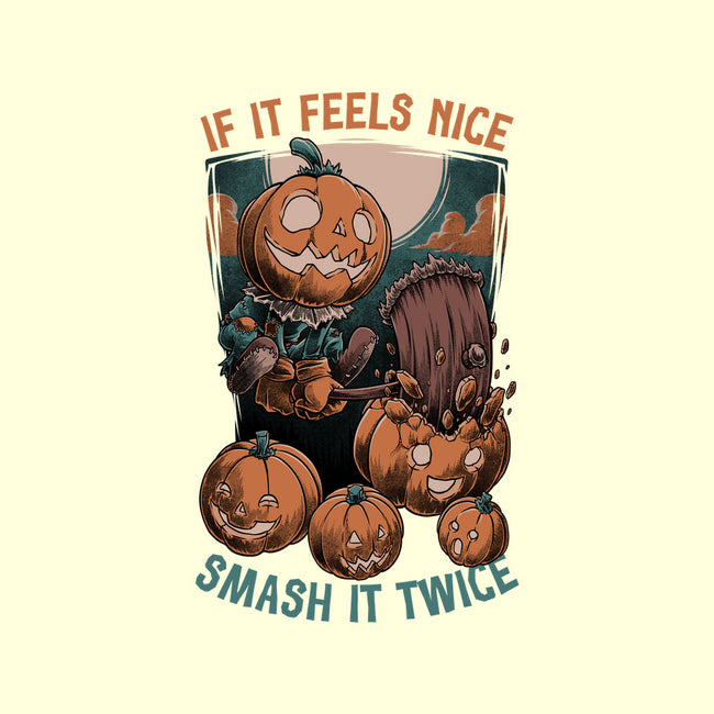 Pumpkin Smash Halloween-None-Removable Cover w Insert-Throw Pillow-Studio Mootant