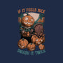 Pumpkin Smash Halloween-Womens-Racerback-Tank-Studio Mootant