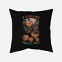 Pumpkin Smash Halloween-None-Non-Removable Cover w Insert-Throw Pillow-Studio Mootant