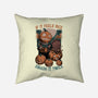 Pumpkin Smash Halloween-None-Non-Removable Cover w Insert-Throw Pillow-Studio Mootant