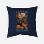 Pumpkin Smash Halloween-None-Non-Removable Cover w Insert-Throw Pillow-Studio Mootant