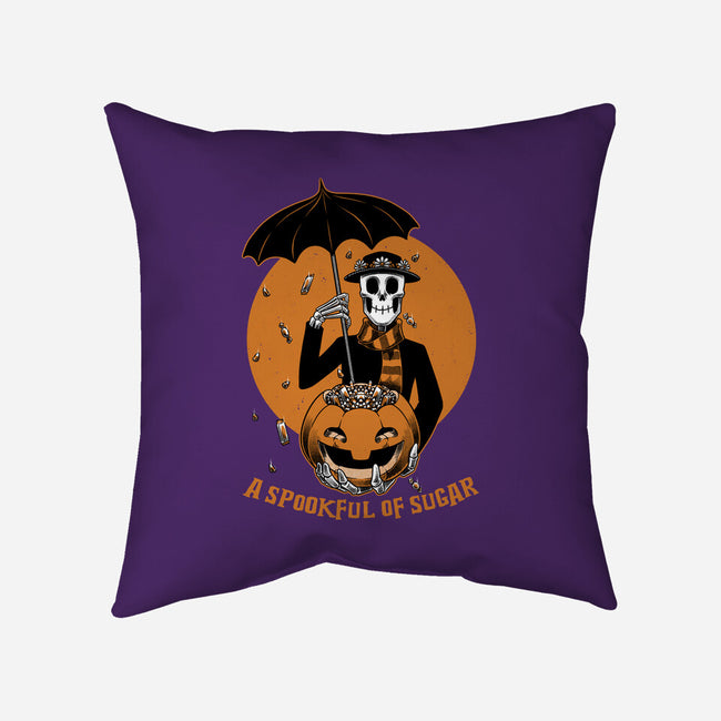 Spook Full Of Sugar-None-Removable Cover-Throw Pillow-Studio Mootant