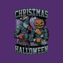 Christmas Vs Halloween-None-Removable Cover w Insert-Throw Pillow-Studio Mootant