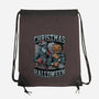 Christmas Vs Halloween-None-Drawstring-Bag-Studio Mootant