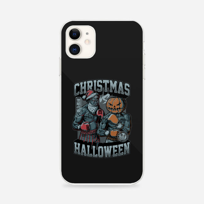 Christmas Vs Halloween-iPhone-Snap-Phone Case-Studio Mootant