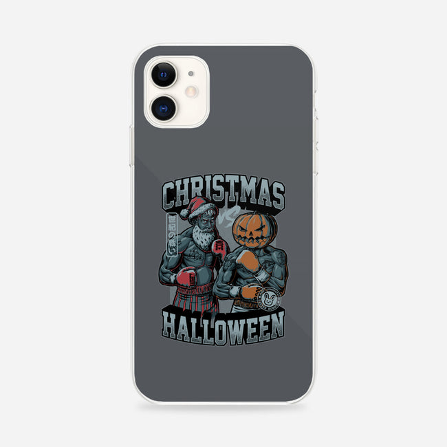 Christmas Vs Halloween-iPhone-Snap-Phone Case-Studio Mootant