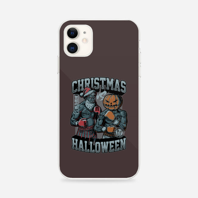 Christmas Vs Halloween-iPhone-Snap-Phone Case-Studio Mootant