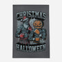 Christmas Vs Halloween-None-Outdoor-Rug-Studio Mootant