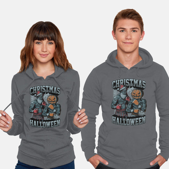 Christmas Vs Halloween-Unisex-Pullover-Sweatshirt-Studio Mootant