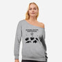 Murder On The Dancefloor-Womens-Off Shoulder-Sweatshirt-damglynn