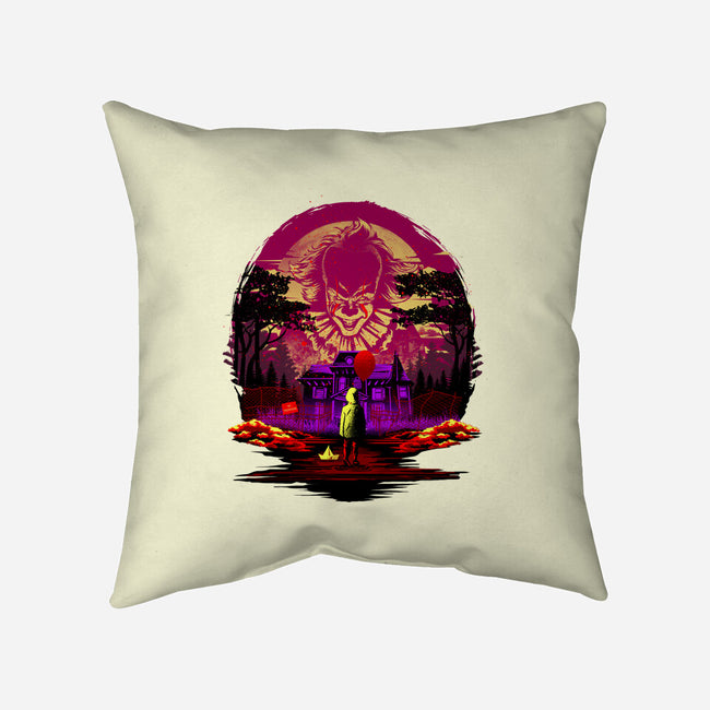 Attack Of Penny-None-Removable Cover-Throw Pillow-hypertwenty