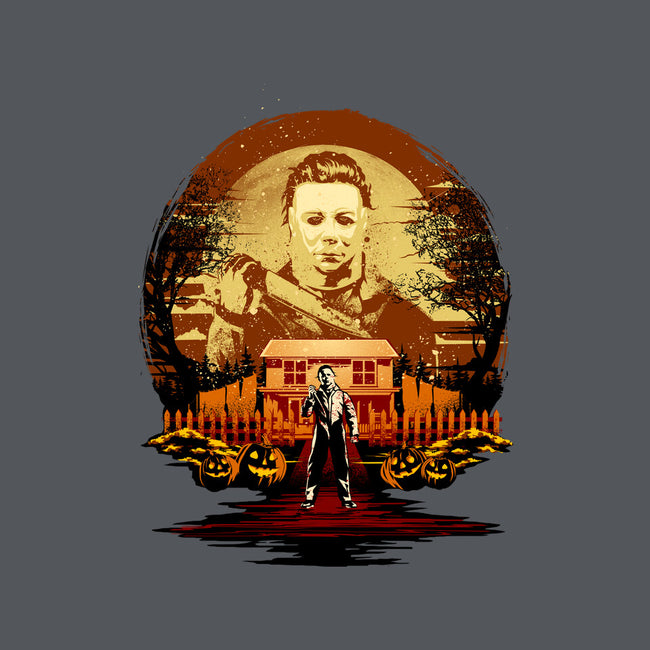 Attack Of Michael Myers-Mens-Heavyweight-Tee-hypertwenty