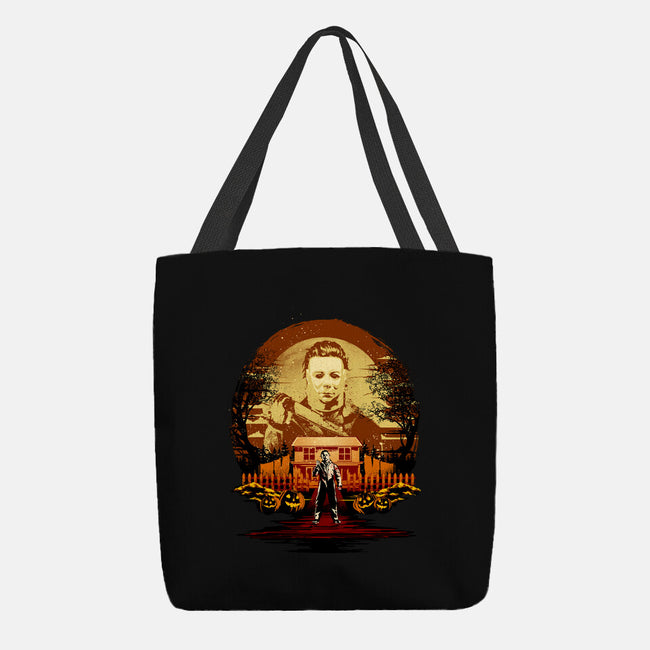 Attack Of Michael Myers-None-Basic Tote-Bag-hypertwenty