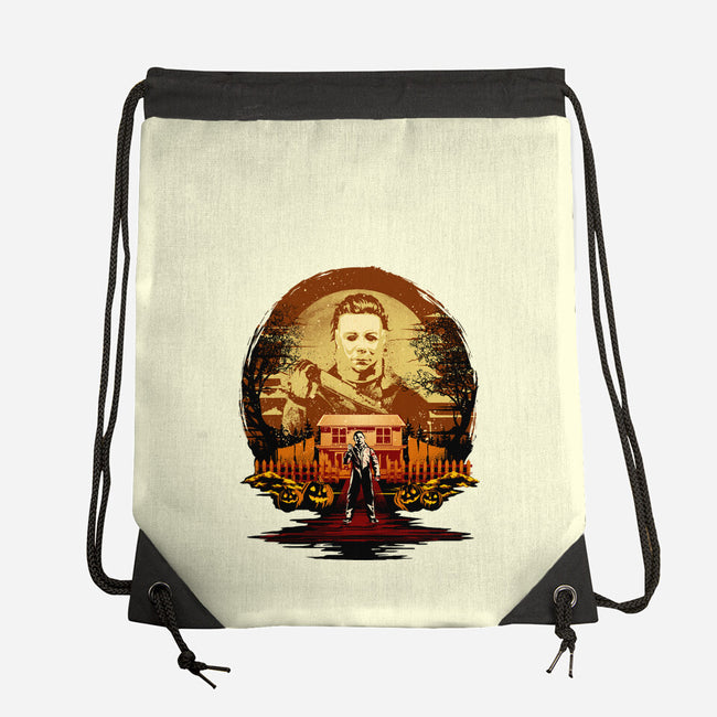 Attack Of Michael Myers-None-Drawstring-Bag-hypertwenty