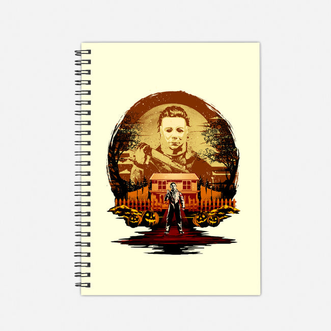 Attack Of Michael Myers-None-Dot Grid-Notebook-hypertwenty