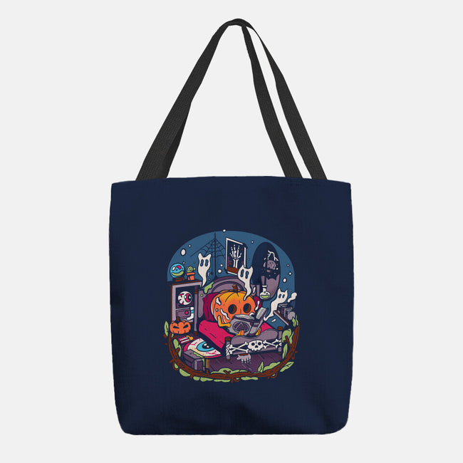 Halloween In Solitude-None-Basic Tote-Bag-MULOPOPS