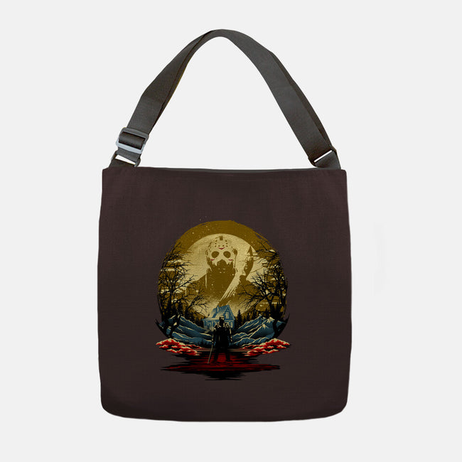 Attack Of Jason-None-Adjustable Tote-Bag-hypertwenty