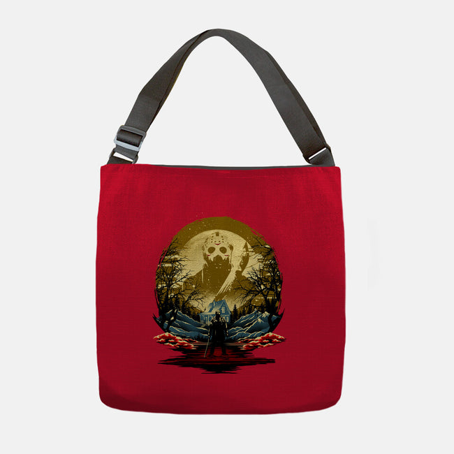 Attack Of Jason-None-Adjustable Tote-Bag-hypertwenty