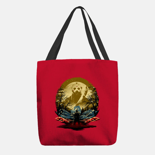 Attack Of Jason-None-Basic Tote-Bag-hypertwenty