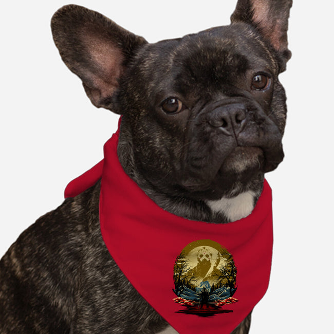 Attack Of Jason-Dog-Bandana-Pet Collar-hypertwenty