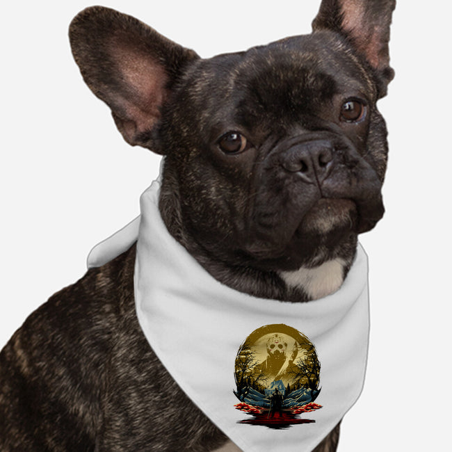 Attack Of Jason-Dog-Bandana-Pet Collar-hypertwenty