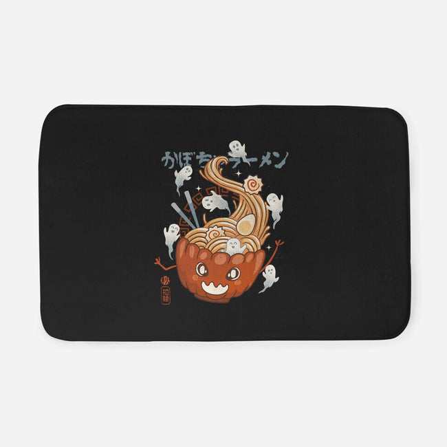 Pumpkin Ramen-None-Memory Foam-Bath Mat-IKILO