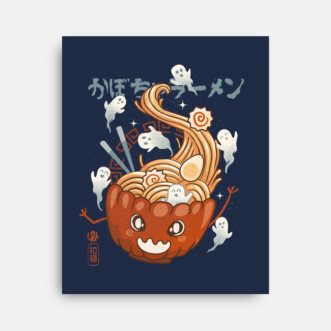 Pumpkin Ramen-None-Stretched-Canvas-IKILO