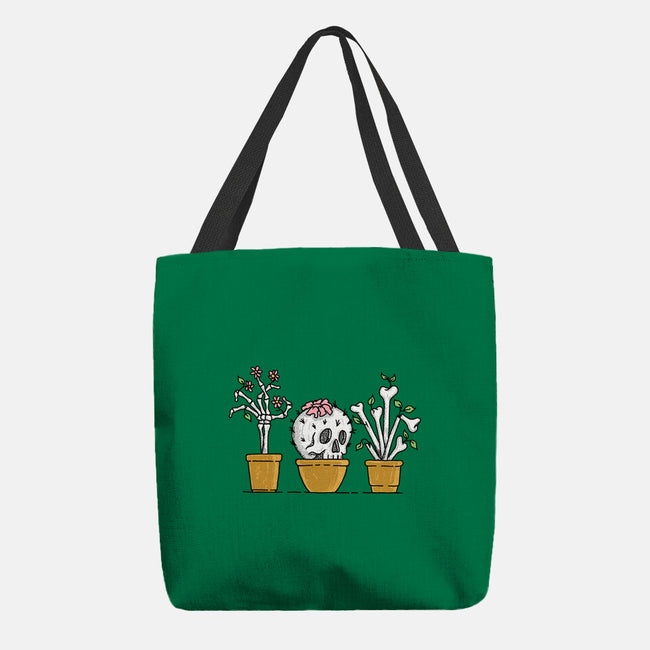 Bone Plants-None-Basic Tote-Bag-gotoup