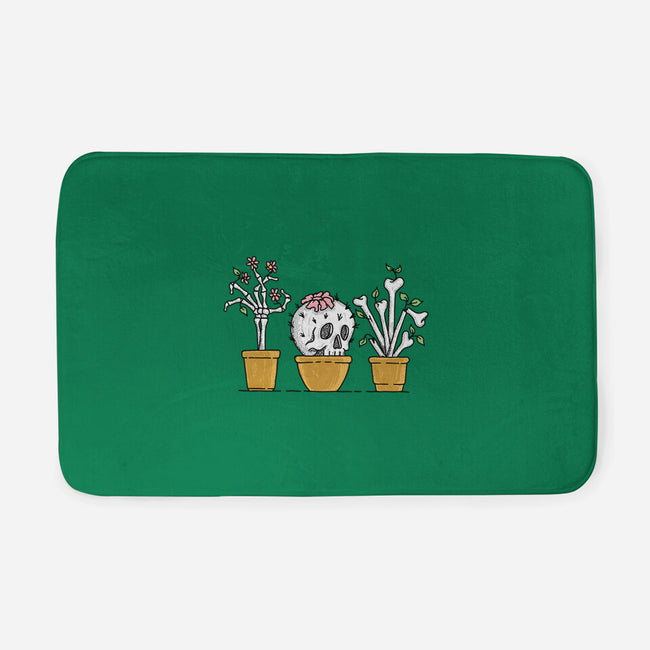 Bone Plants-None-Memory Foam-Bath Mat-gotoup