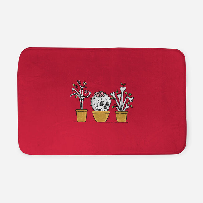 Bone Plants-None-Memory Foam-Bath Mat-gotoup