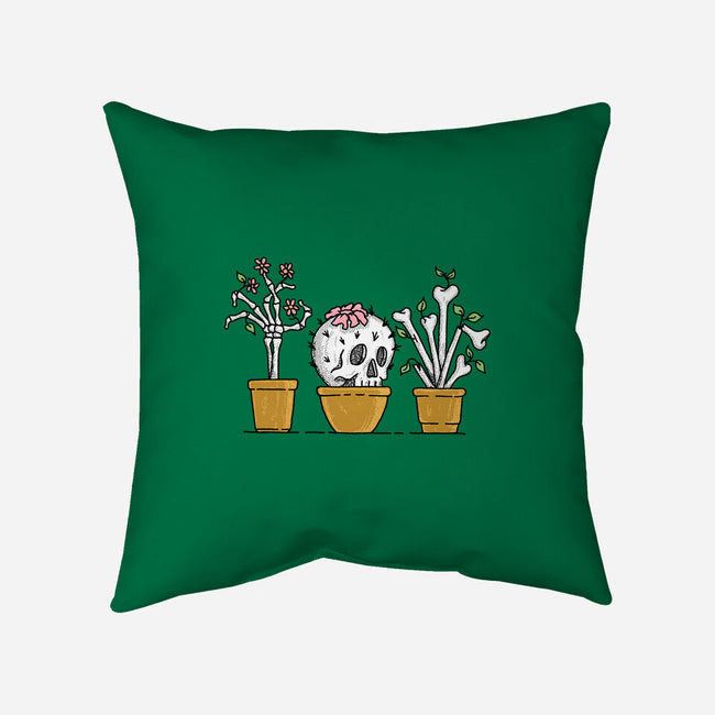 Bone Plants-None-Removable Cover-Throw Pillow-gotoup