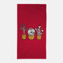 Bone Plants-None-Beach-Towel-gotoup