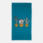 Bone Plants-None-Beach-Towel-gotoup