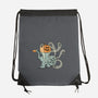 Ghosts In The Grinder-None-Drawstring-Bag-gotoup