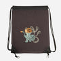 Ghosts In The Grinder-None-Drawstring-Bag-gotoup