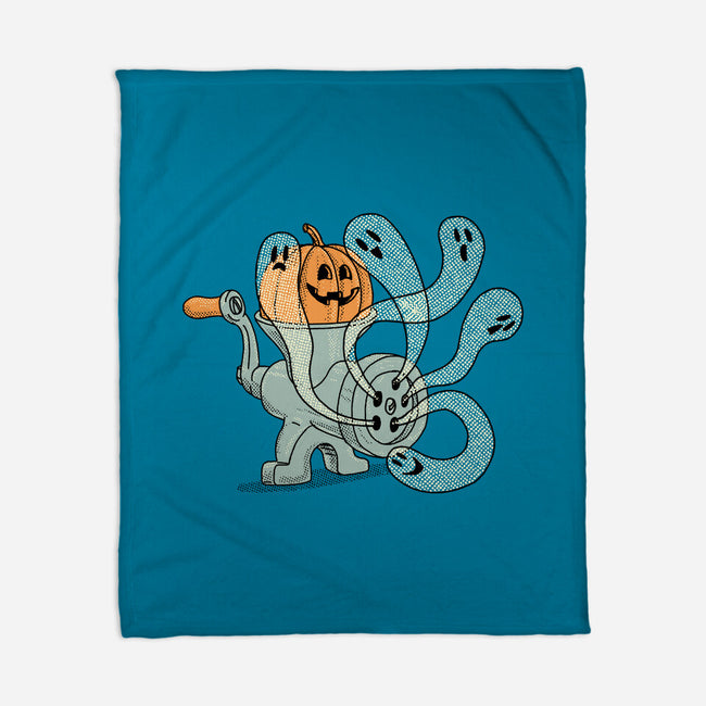 Ghosts In The Grinder-None-Fleece-Blanket-gotoup