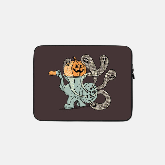 Ghosts In The Grinder-None-Zippered-Laptop Sleeve-gotoup