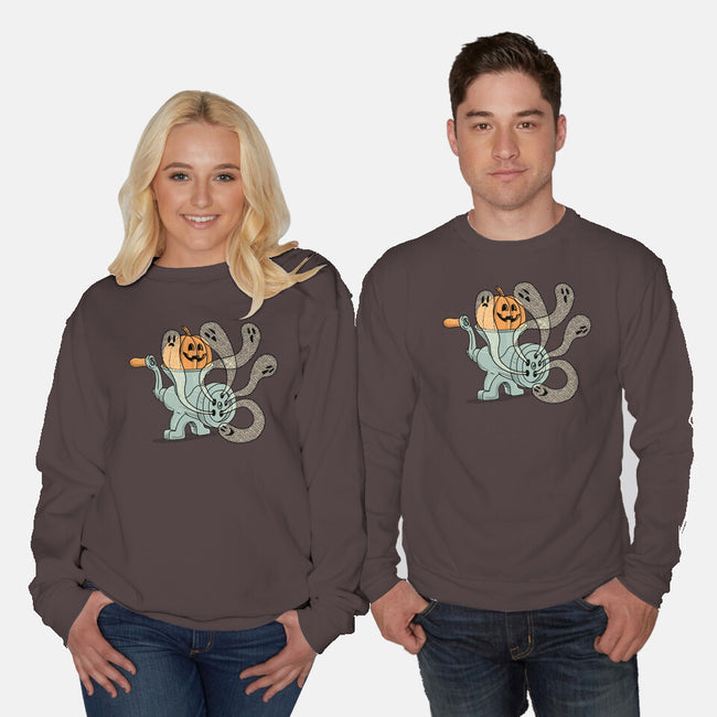 Ghosts In The Grinder-Unisex-Crew Neck-Sweatshirt-gotoup