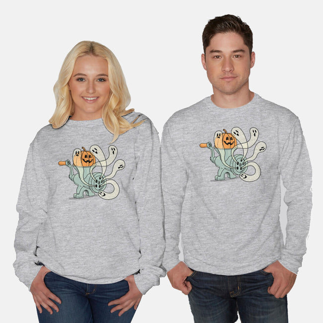 Ghosts In The Grinder-Unisex-Crew Neck-Sweatshirt-gotoup