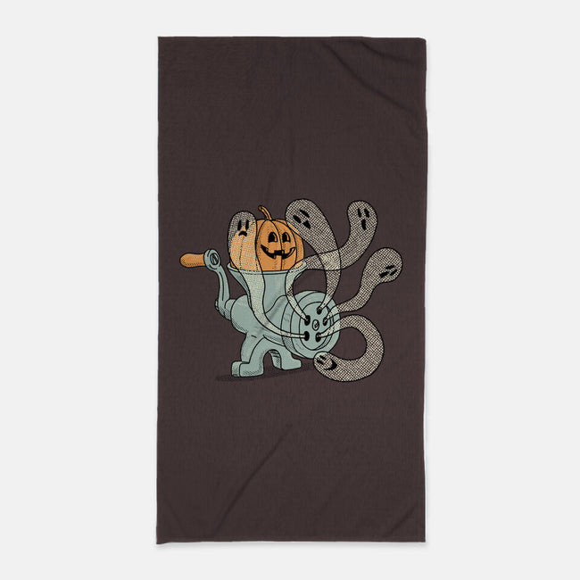 Ghosts In The Grinder-None-Beach-Towel-gotoup