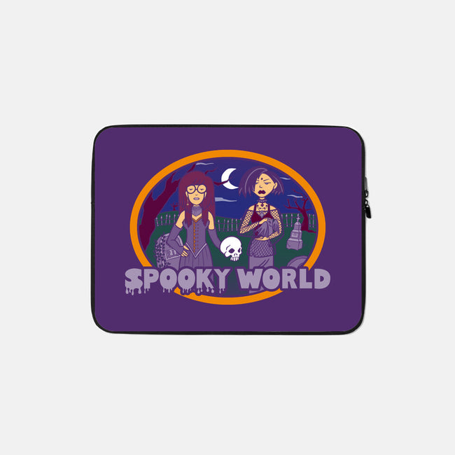 Spooky World-None-Zippered-Laptop Sleeve-diegopedauye