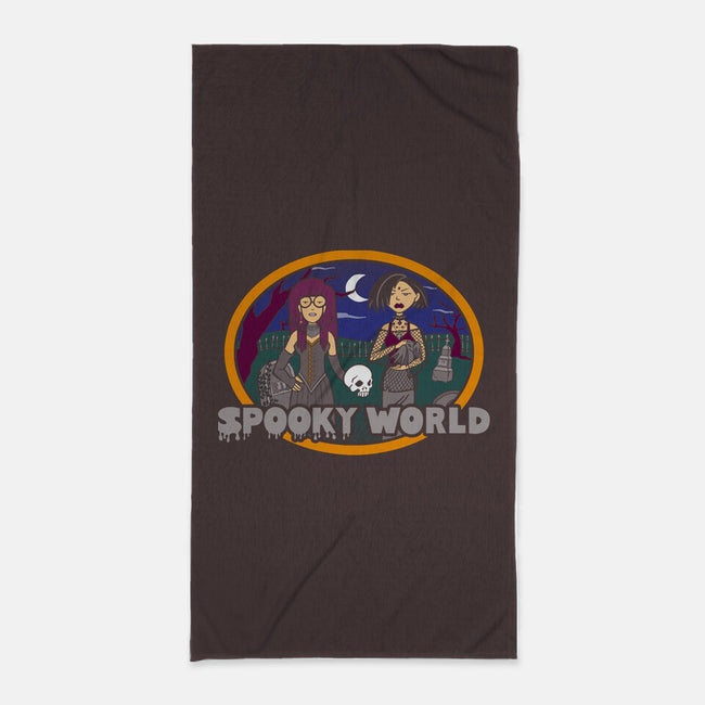 Spooky World-None-Beach-Towel-diegopedauye