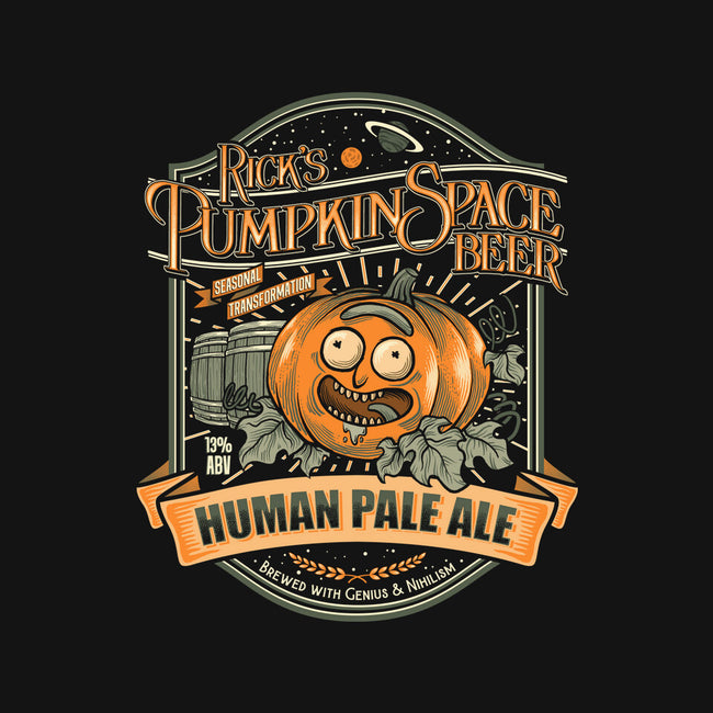 Pumpkin Space Beer-None-Glossy-Sticker-diegopedauye