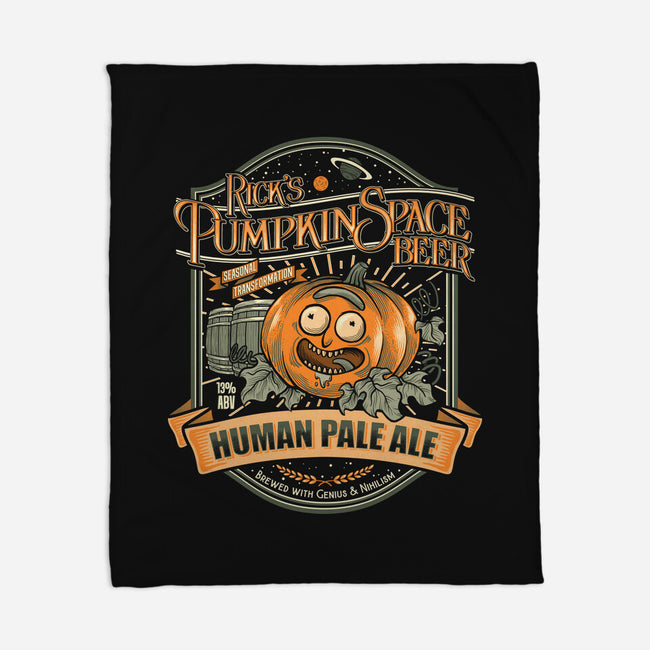 Pumpkin Space Beer-None-Fleece-Blanket-diegopedauye