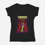 Gamer Until Death-Womens-V-Neck-Tee-diegopedauye