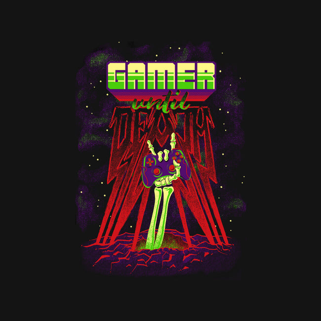 Gamer Until Death-None-Glossy-Sticker-diegopedauye