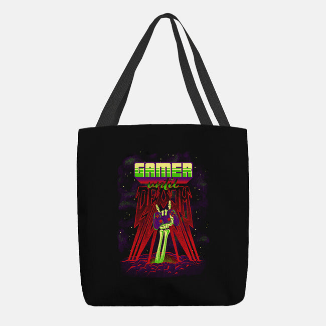 Gamer Until Death-None-Basic Tote-Bag-diegopedauye